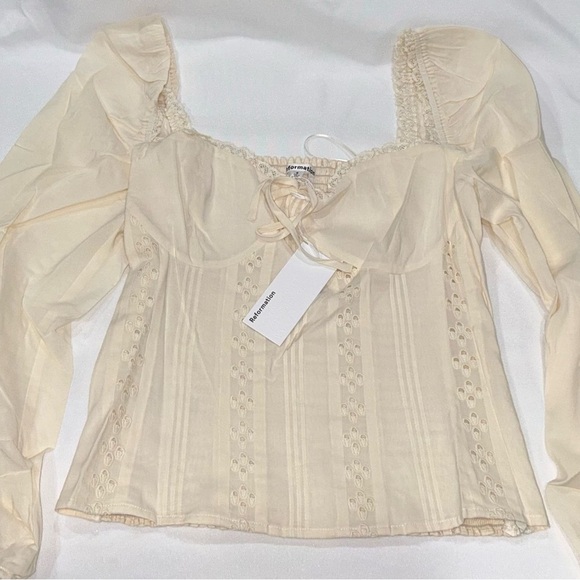 NWT Reformation Isadora Top - Picture 5 of 5